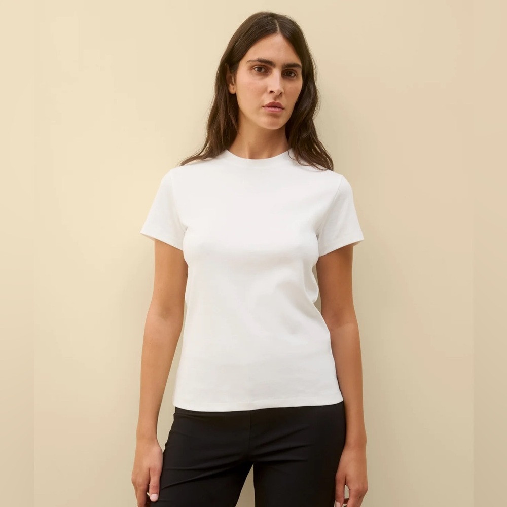 Flore Flore Monica Tee | White
